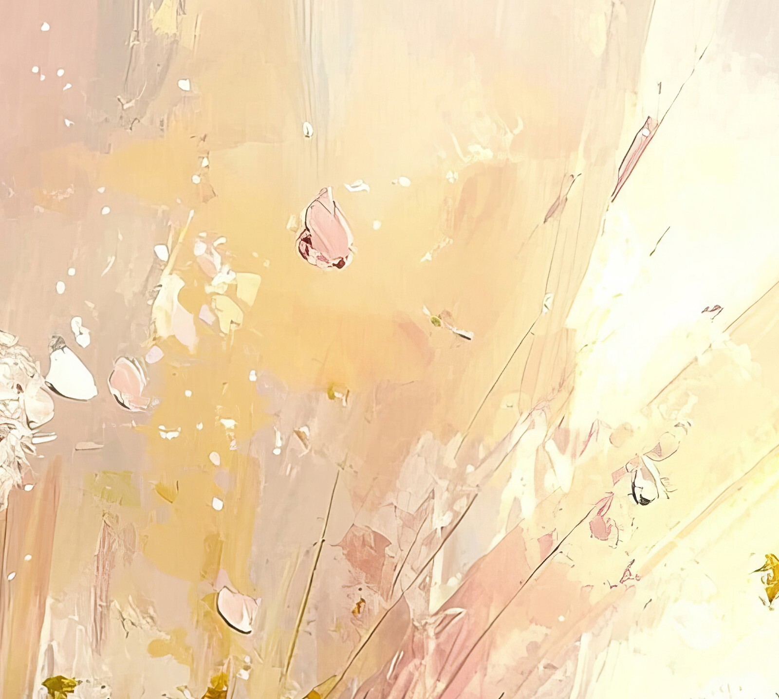 Elegant Dandelion Field 5″x7″ Print on Matte Paper | Whimsical Floral Artwork