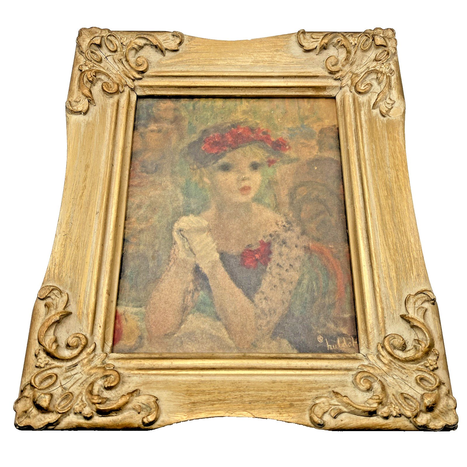 Cherry Jeffe Huldah (1901-2001) Elegant Young Woman in waiting at Restaurant VTG