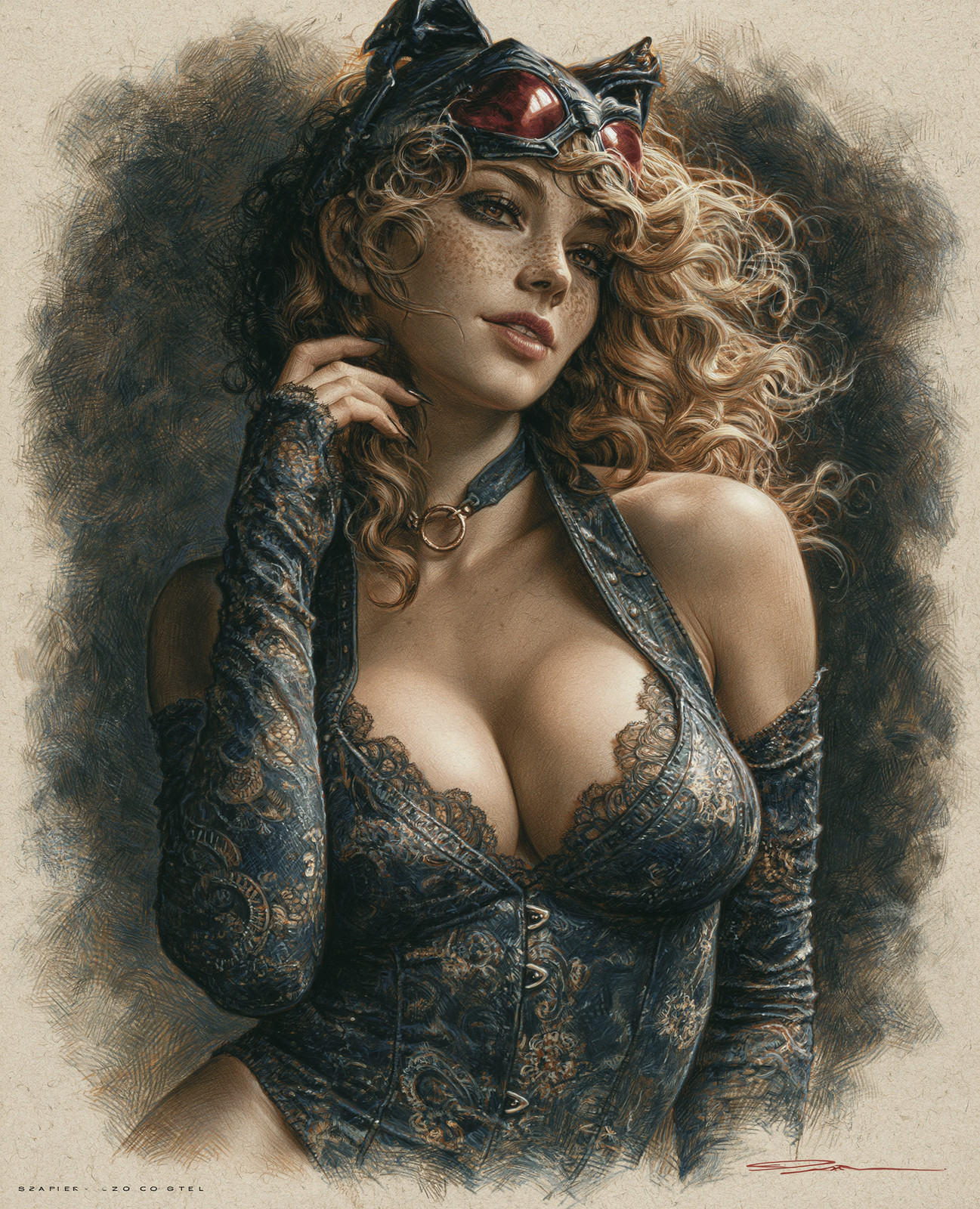 8×10 Character Illustration Art Print – 718130377
