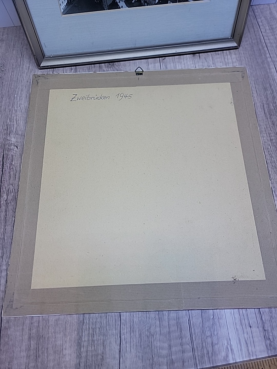 Vintage Zweibrücken Germany 1945 & 1965 Framed Photo Prints 14×14 Set of 2