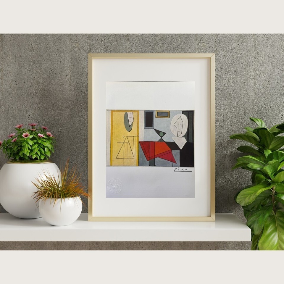 Pablo Picasso Original Signed Print The Studio, 1927 Vintage Art