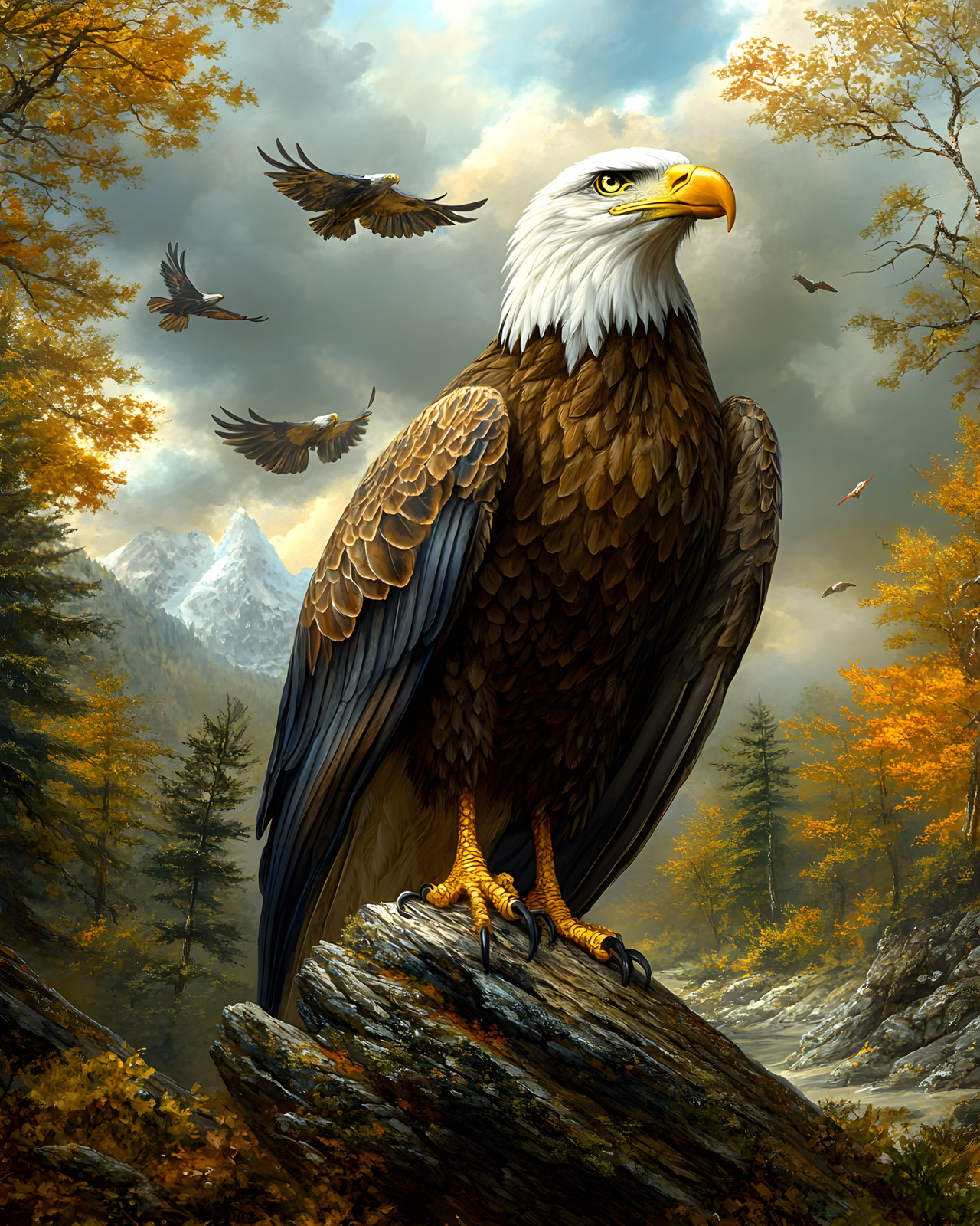 8×10 Wildlife Nature Art Print – 969968636
