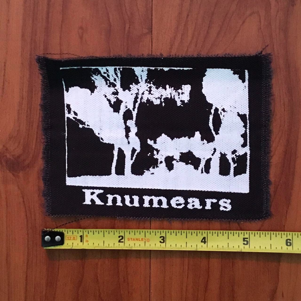 Handmade Knumears Band Patch 5.5 Inch x 4 Inch