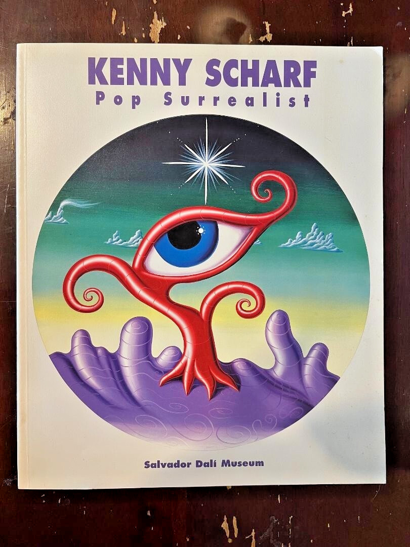 Kenny Scharf – Signed & Inscribed – Pop Surrealist – 1st Ed – Exhibition Catalog