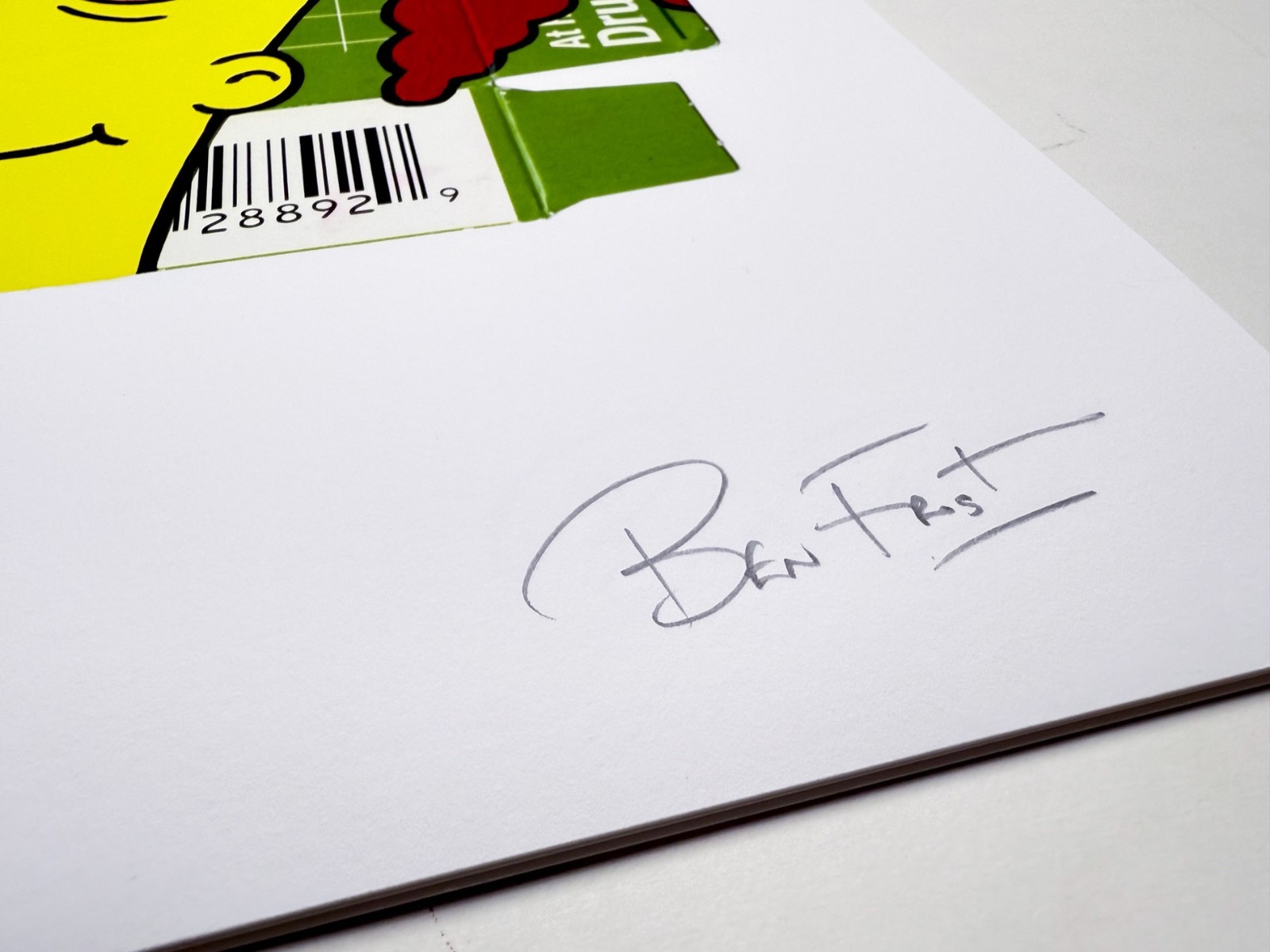 Ben Frost Drug Weed Test Oversized Edition – FULL SET!! 8 PRINTS #1 GRAIL LOT!!