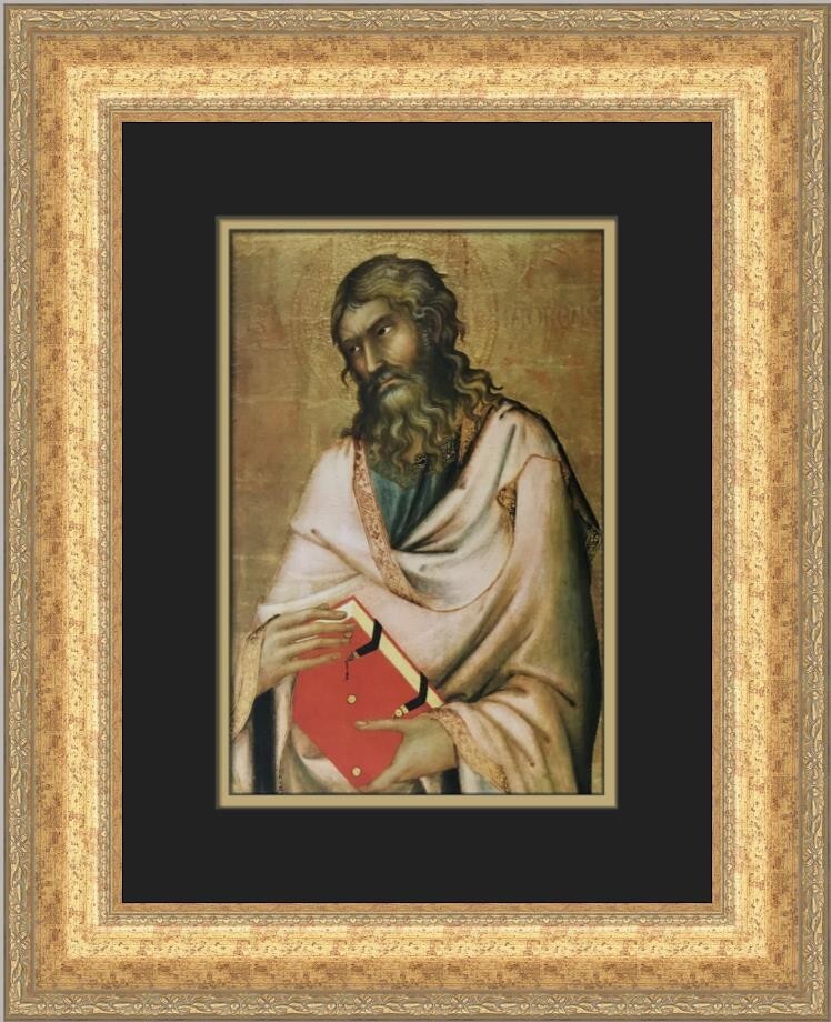 Simone Martini Saint Andrew Custom Framed Print
