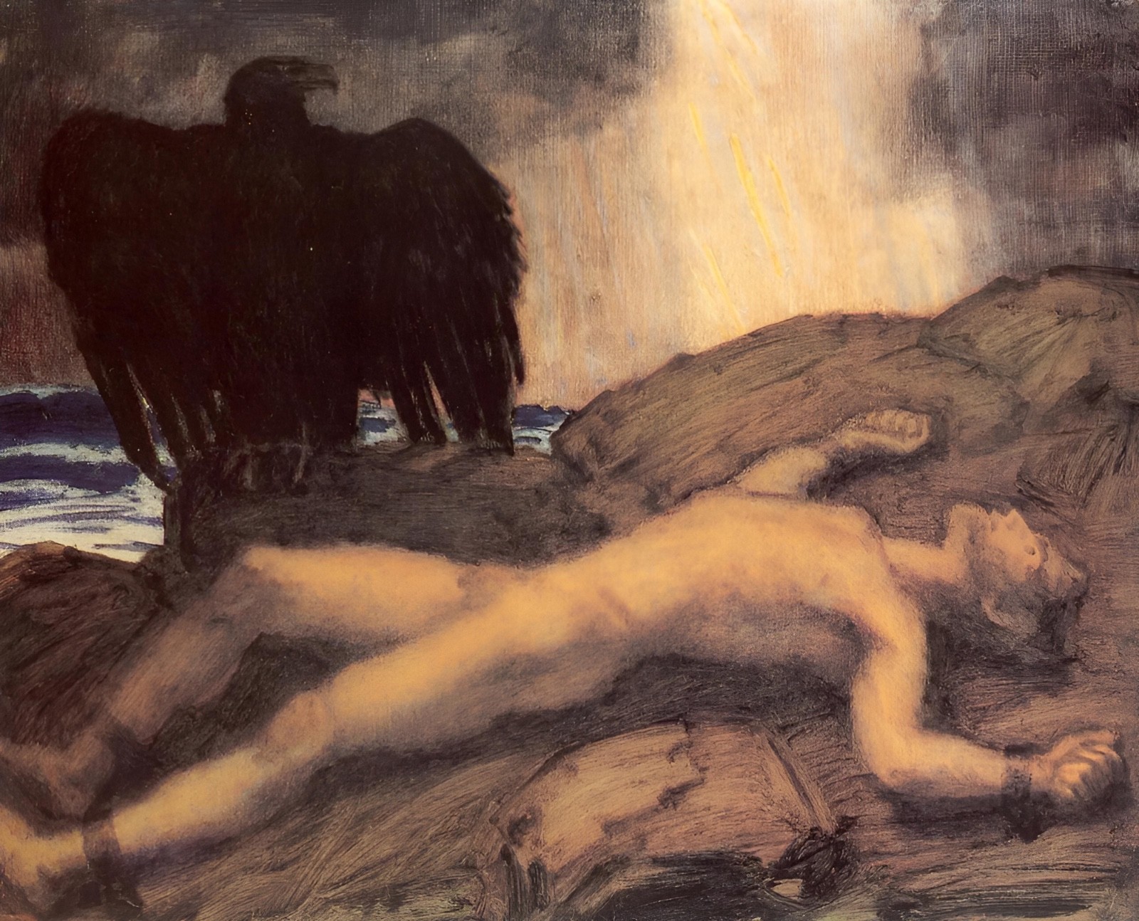 Franz von Stuck : Prometheus : Archival Quality Fine Art Print