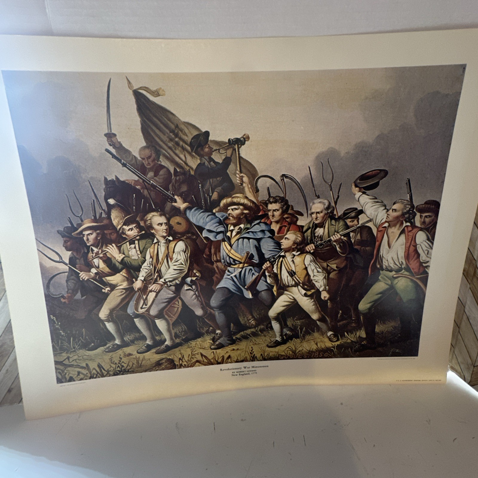 historical art reproduction Print Bicentennial Commemorative Series 20