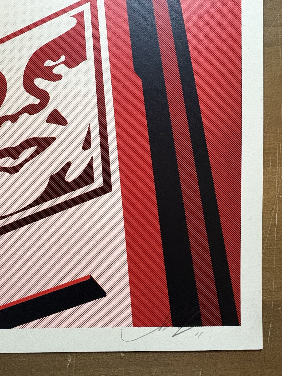 Shepard Fairey Obey Giant SUNSET AND VINE Signed Numbered Screen Print 199/450