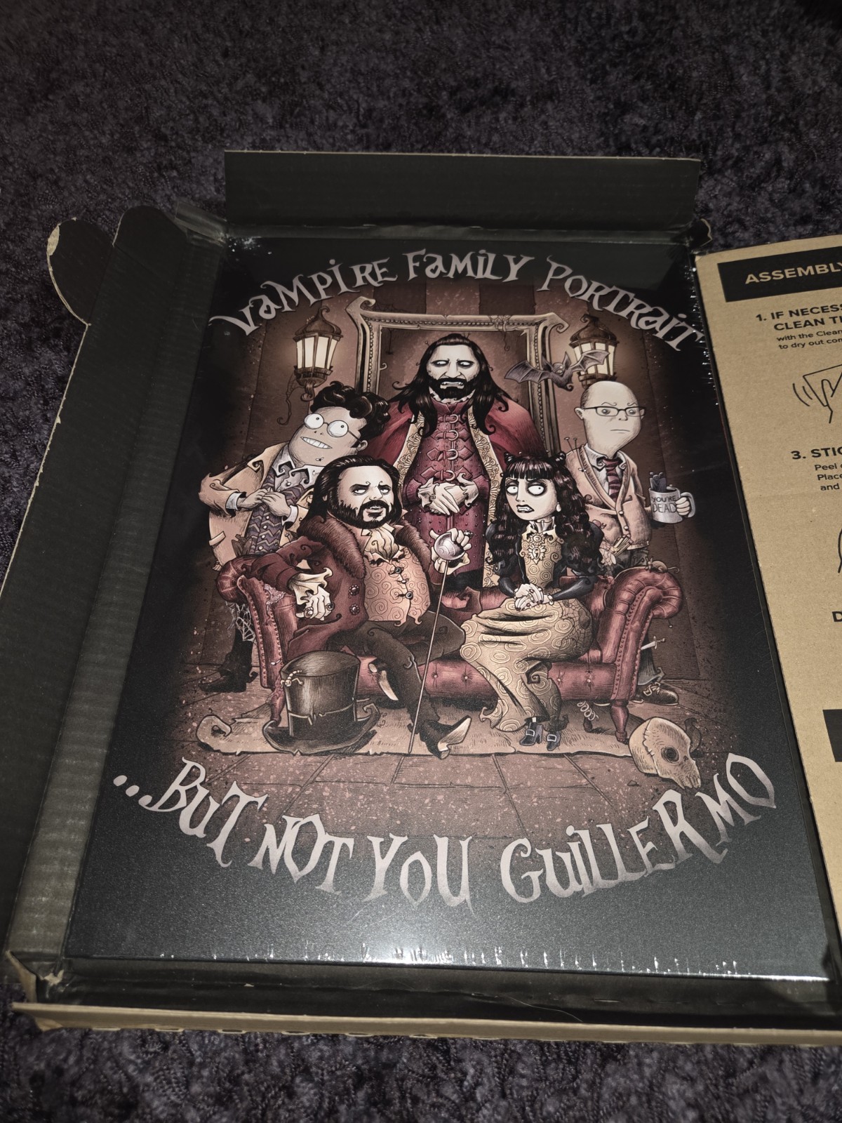 Matte Displate Metal Poster What We Do In The Shadows OOP