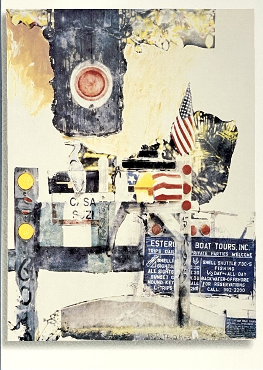 Robert Rauschenberg (1925-2008) Art Print Card 2025 – Captiva Coda