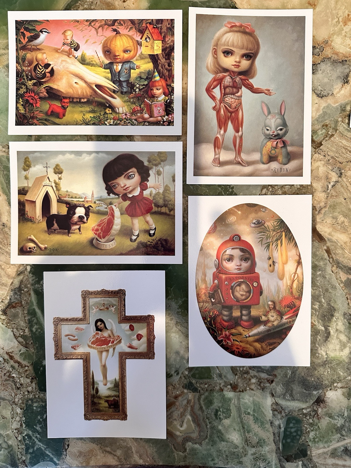 Mark Ryden The Meat Show Signed and Numbered Microportfolio Box Set Porterhouse
