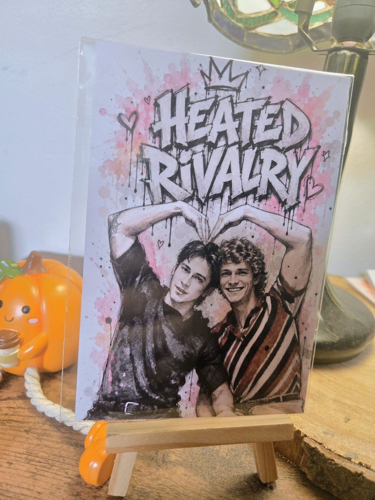 Heated Rivalry Art 6″ X 4″ Photo Print – Photo Protector Included