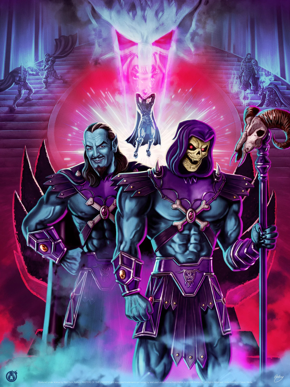 He-Man Masters Of Universe by Sam Gilbey Ltd Edition x/250 Poster Print Art MINT