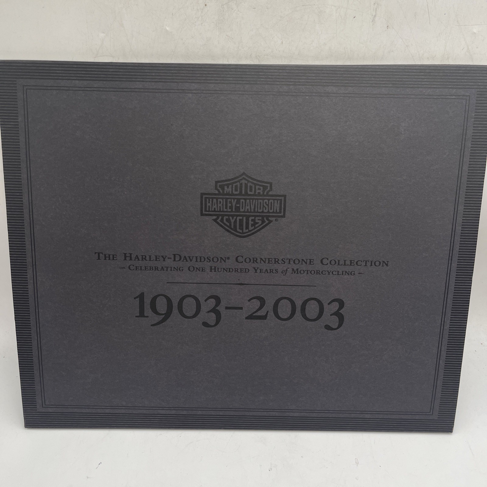 1903-2003 100th Harley Davidson Cornerstone (5) Art Print Collection 16×20″