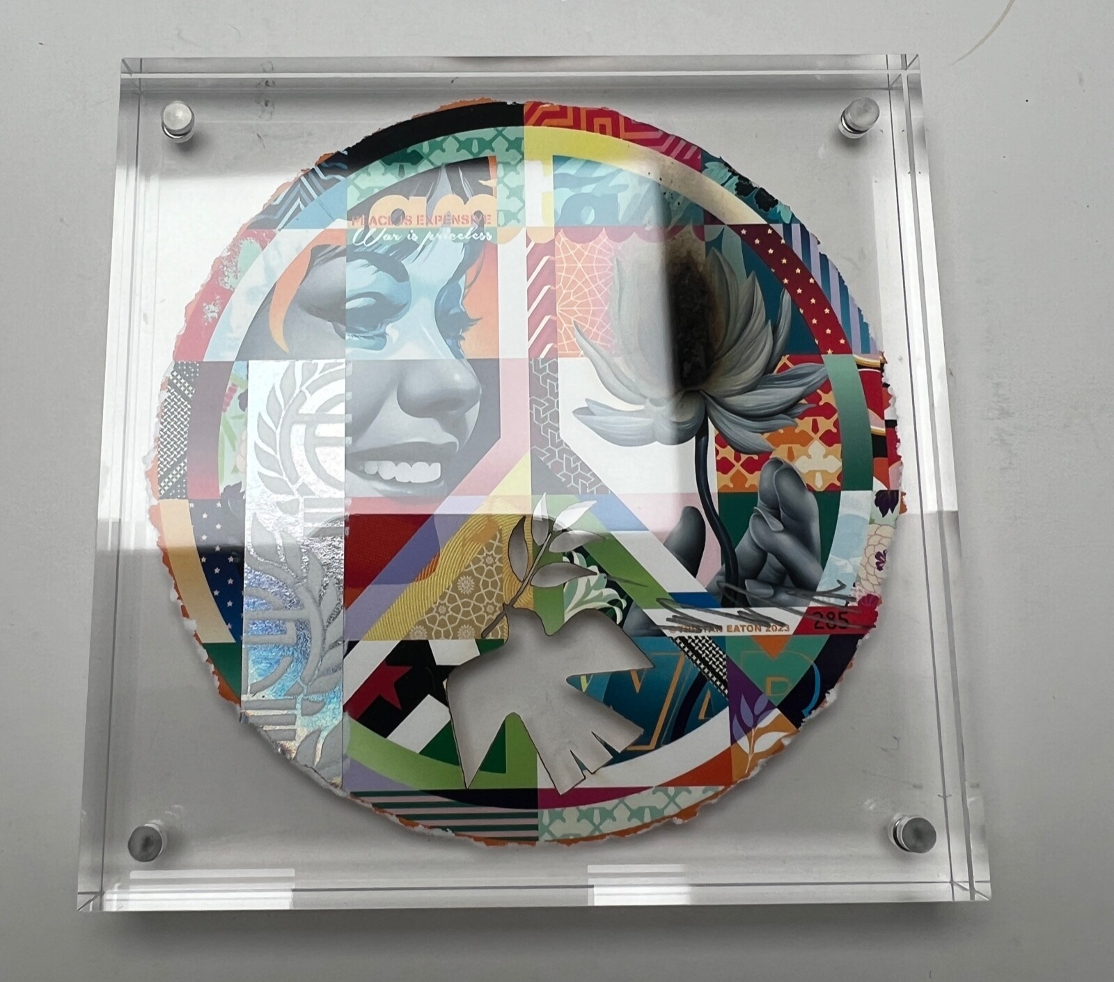 Sold Out. Tristan Eaton ‘PEACE UNDER FIRE’ Slices Volume 2 In Hand