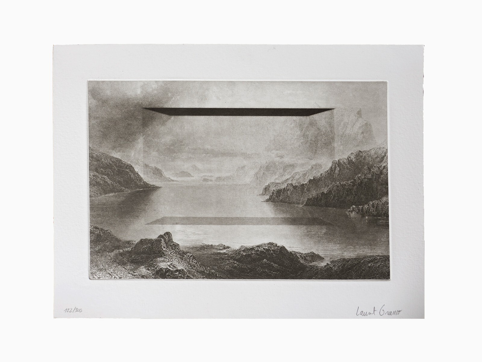 Laurent Grasso – Studies Into The Past, 2024 (Rectangle) – Etching