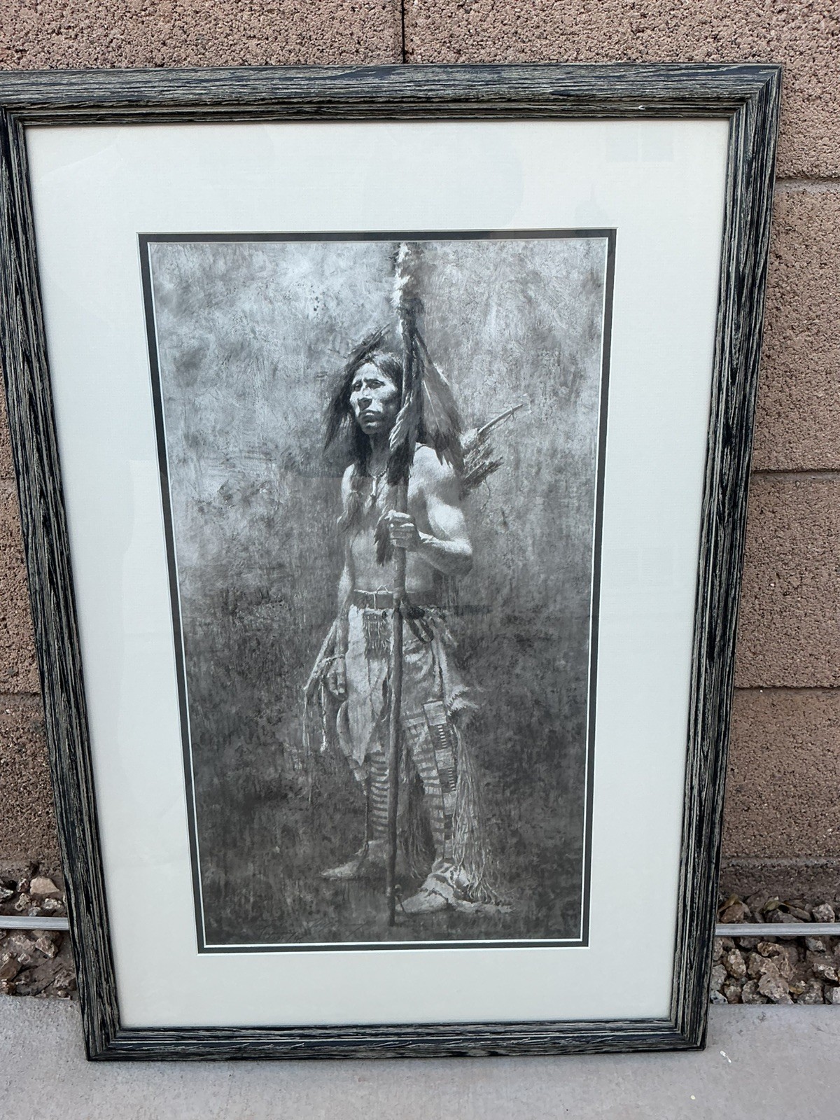 Howard Terpning “The Warrior” LE Signed Print