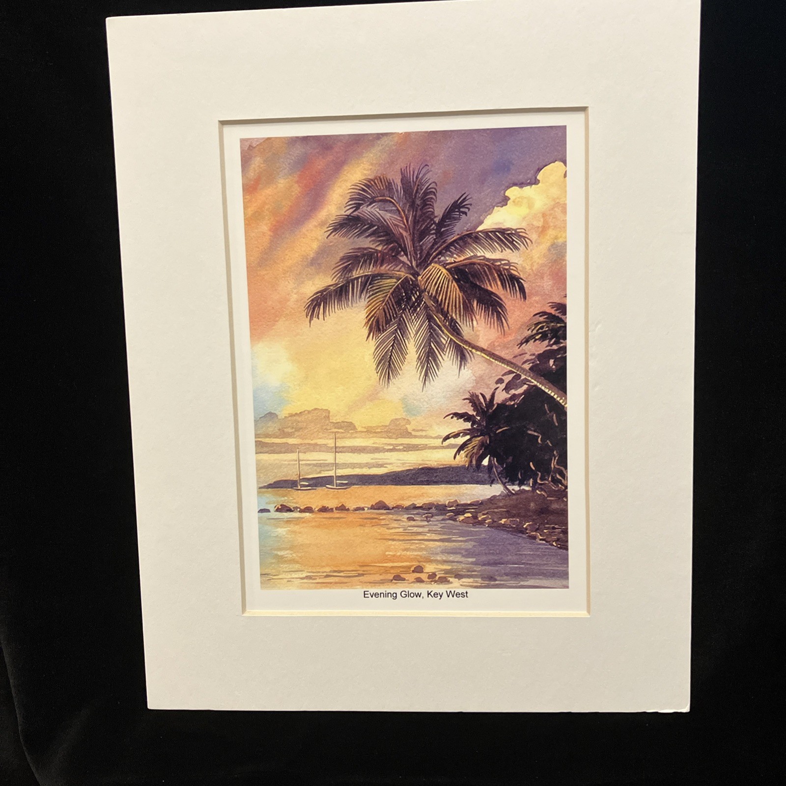 Bahia Honda & Evening Glow Florida Keys Sailboat Tropical George K Salhofer