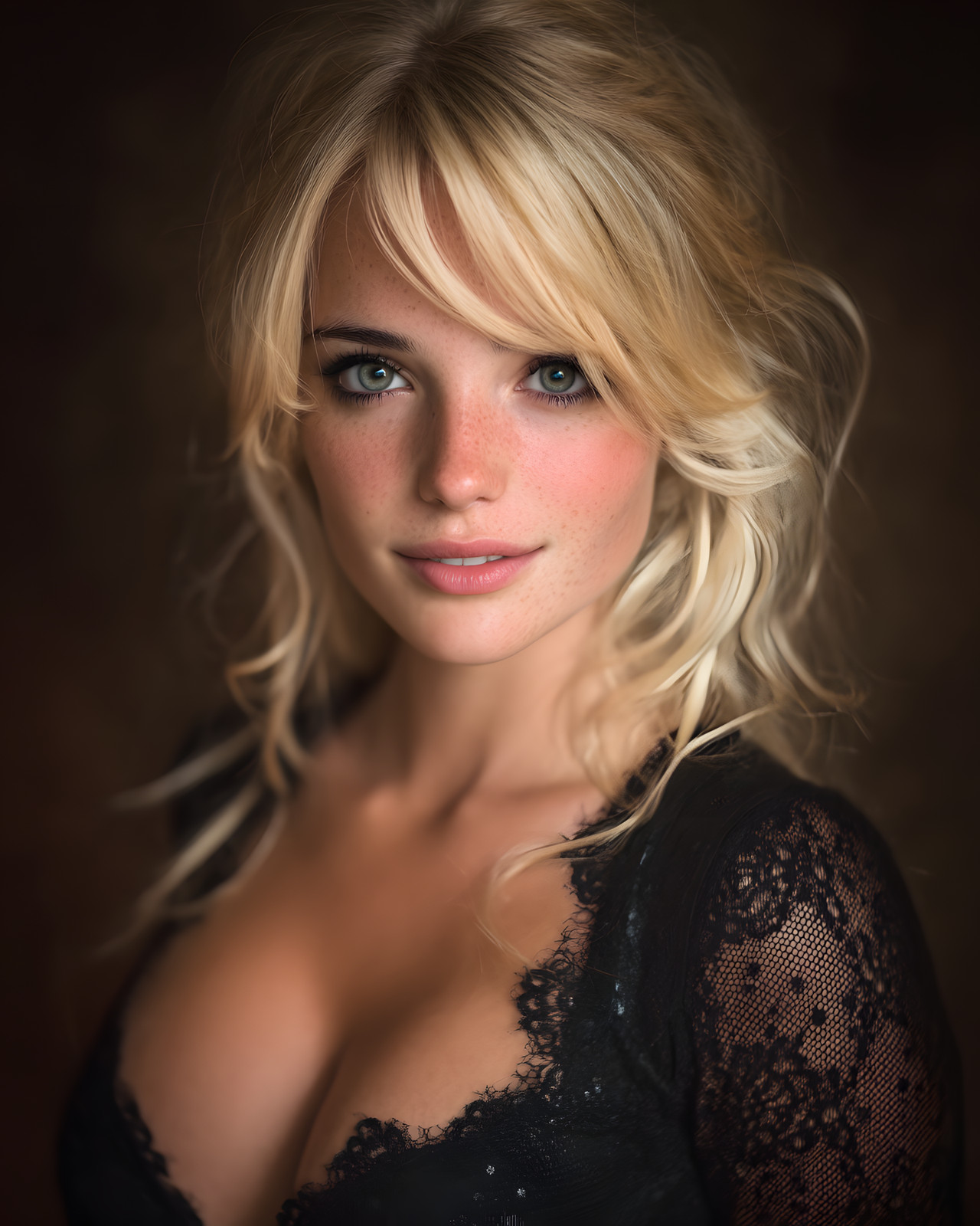 8×10 Glamour Woman Portrait Art Print – 759309534