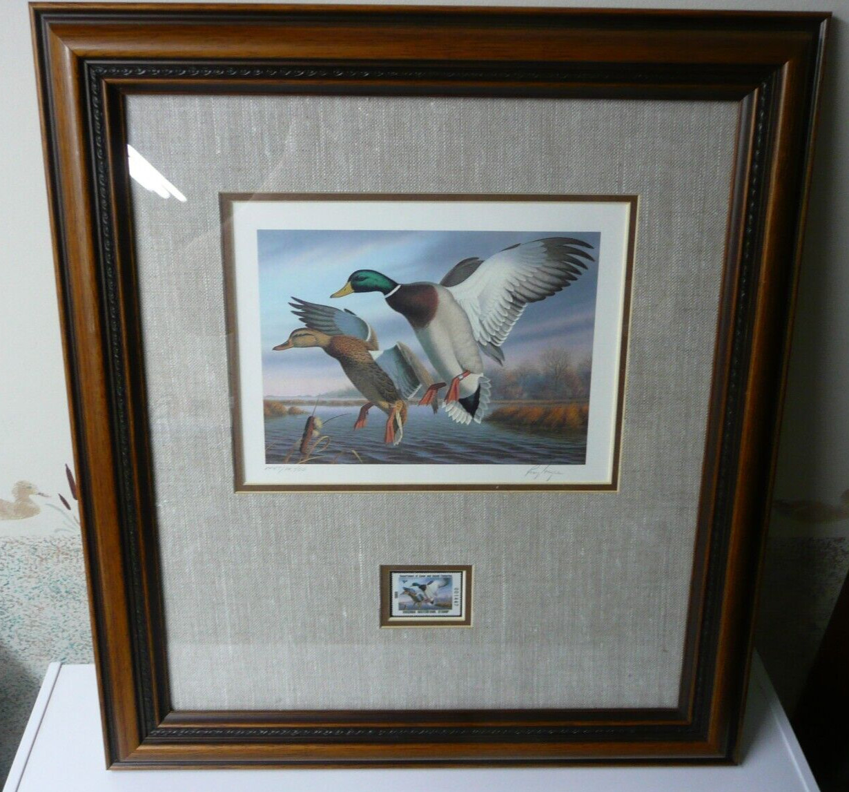 VIRGINIA~1988~MIGRATORY WATERFOWL~FIRST OF STATE~RONALD J. LOUQUE~1447 / 14,500