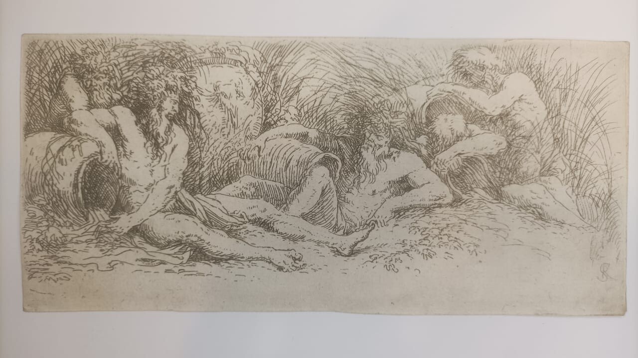SALVATOR ROSA Water gods Old Master prints
