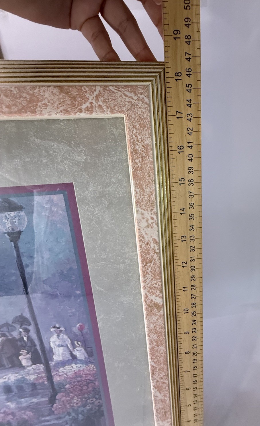 Bettie Herbert Felder “Thru God’s Grace” Carousel Art Print Framed Signed