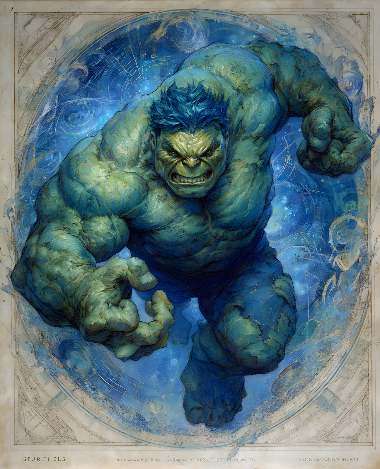 8×10 Character Illustration Art Print – 508907375