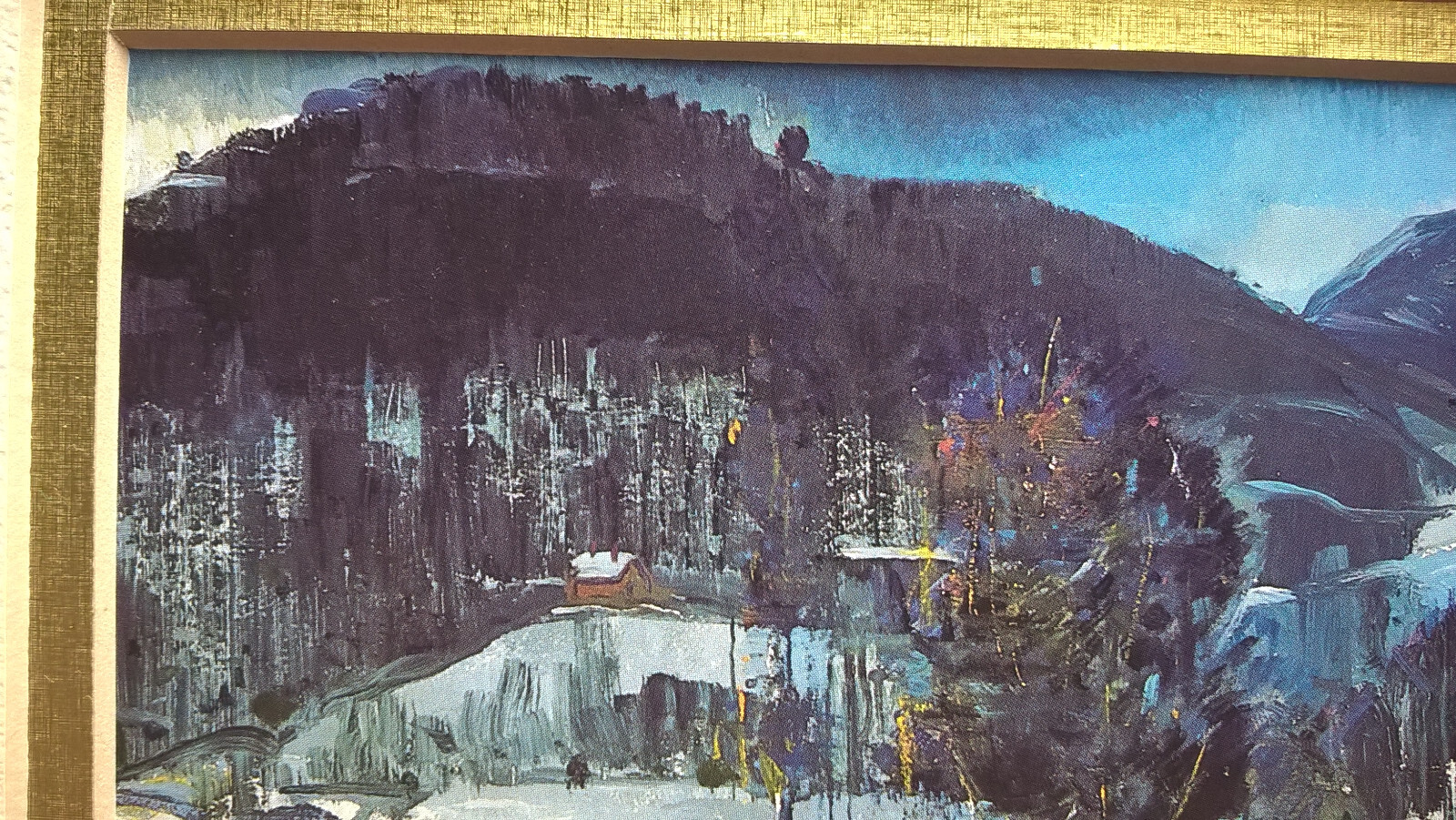 George Bellows Matted Print LOVE OF WINTER New York Aschan School Realism Art