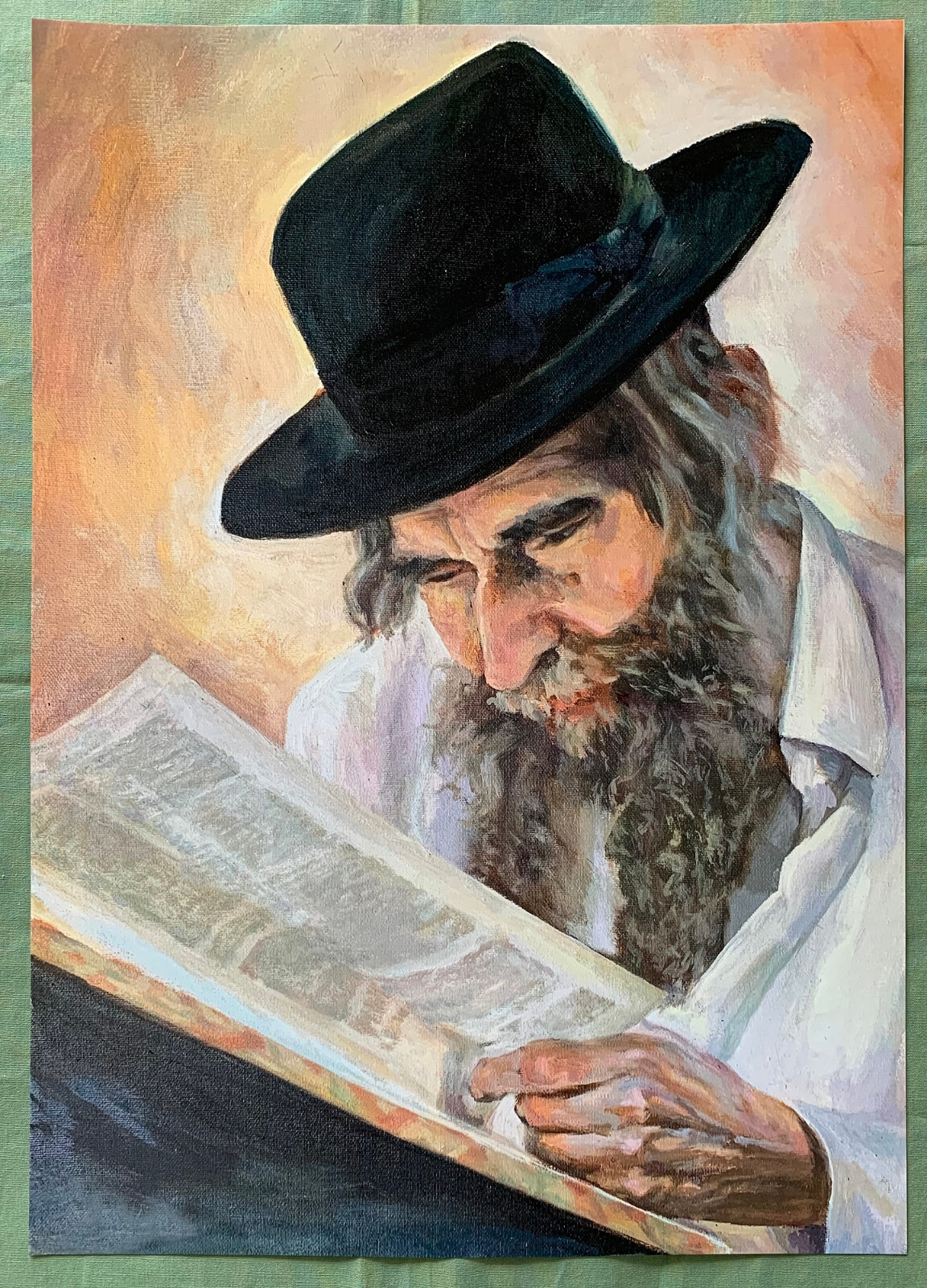 The Rabbi Aharon Yehuda Leib Steinman – prints from an oil on canvas painting