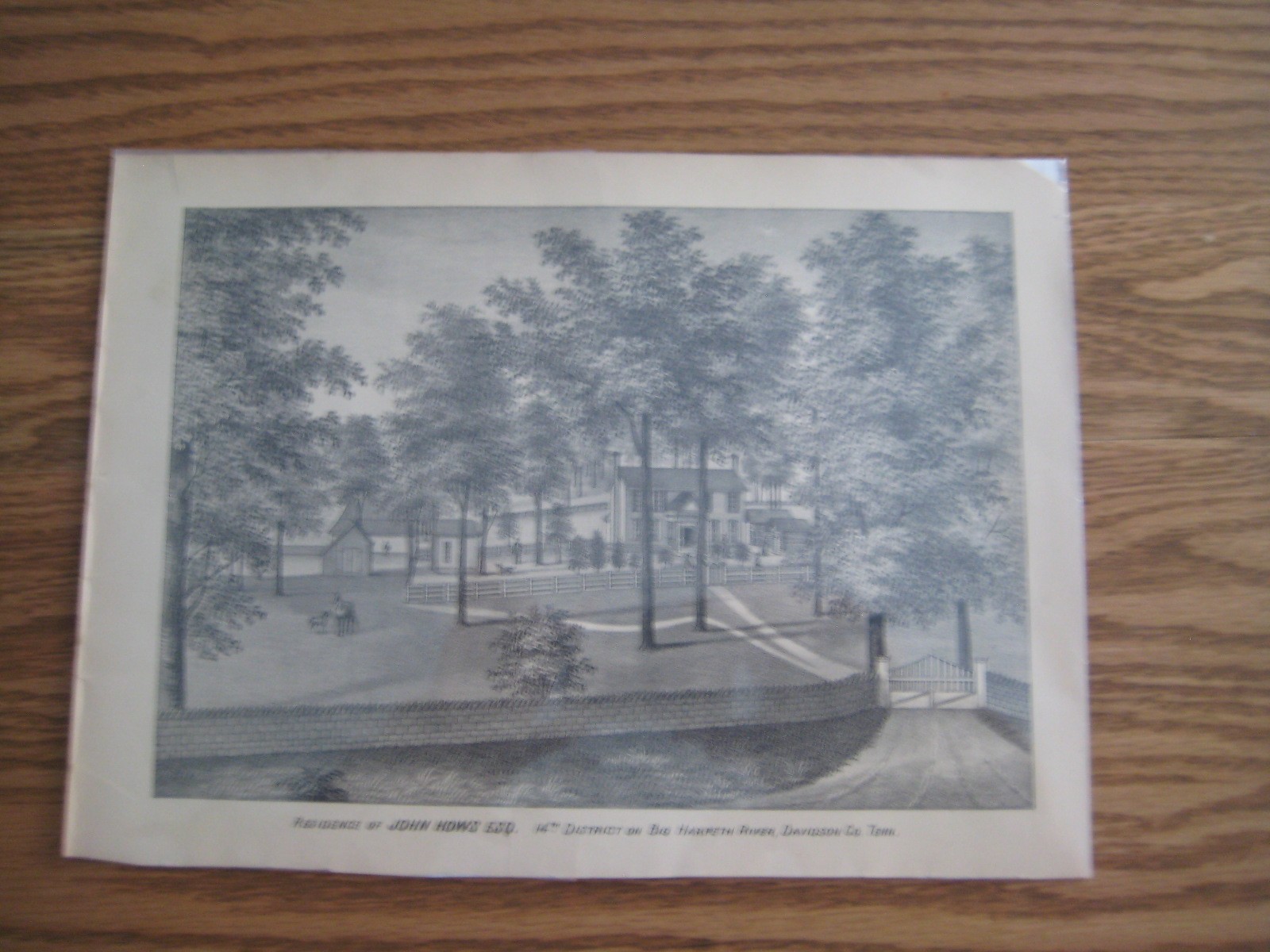 1880’s Residence Of John Hows Esq.