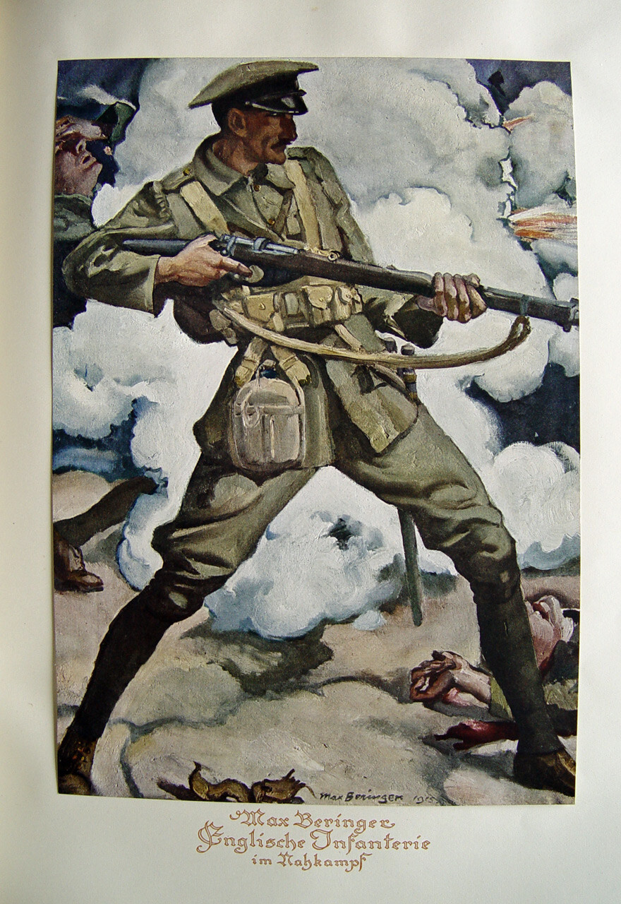 Max Beringer England Infantry Verdun Uniform Bayonet Carbine Melee 1915