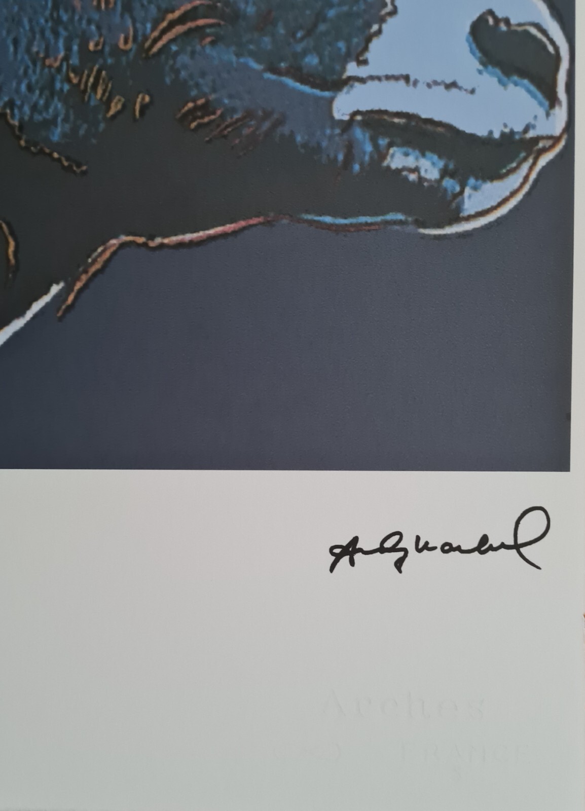 Andy Warhol * Bighorn Ram * 22.4 x 15 in * Signed Lithograph * Limited # 65/100