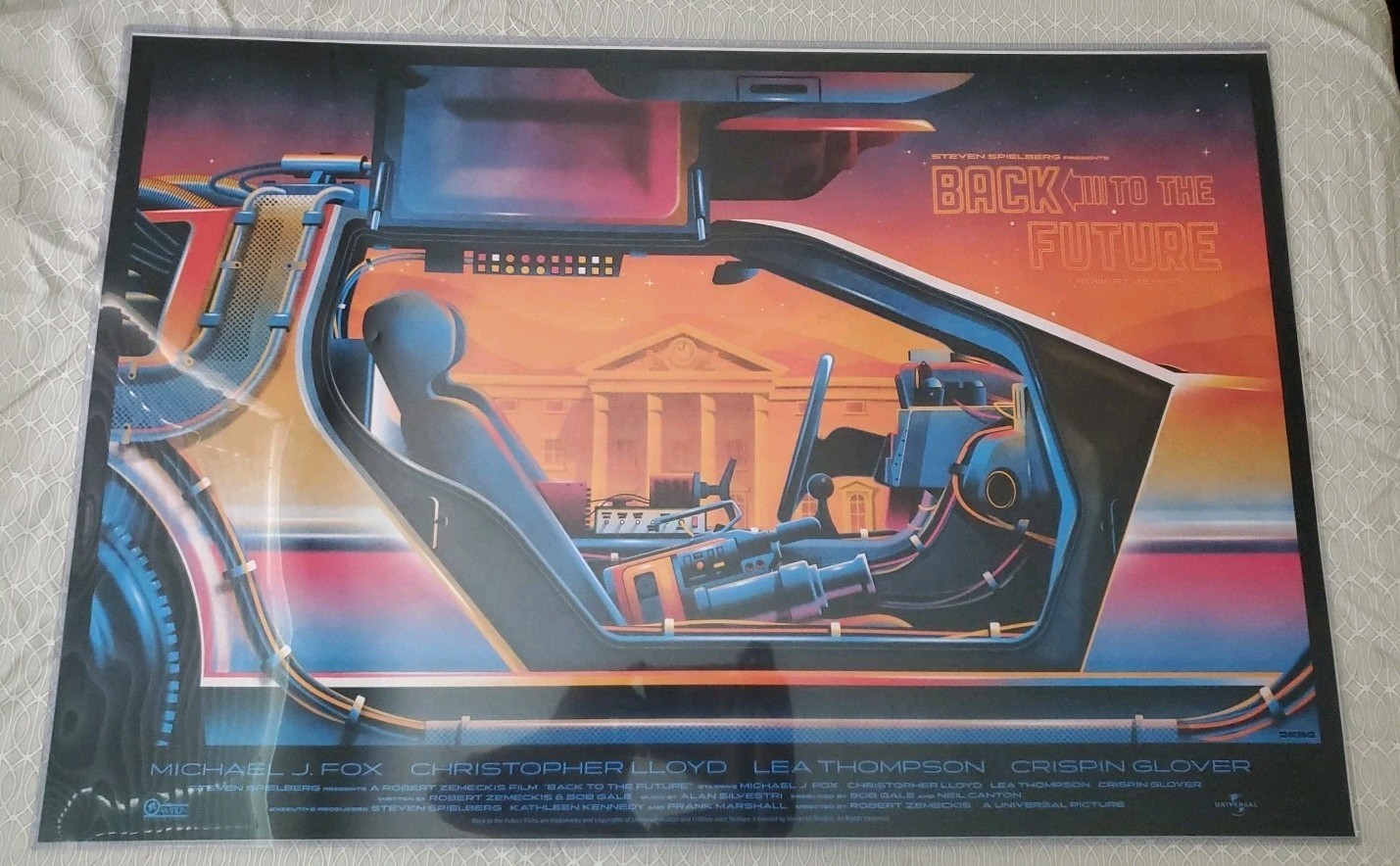 Back to the Future Poster Screen Print by DKNG – Mondo 34×24 Numbered 168/375