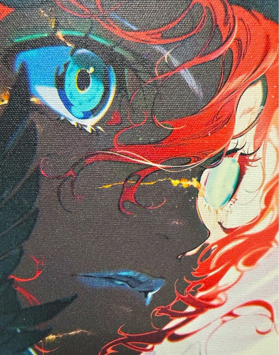 Mai Yoneyama ” EGO SCAR ” Canvas UV Printing Autograph Size 11.8 x 11.8 in