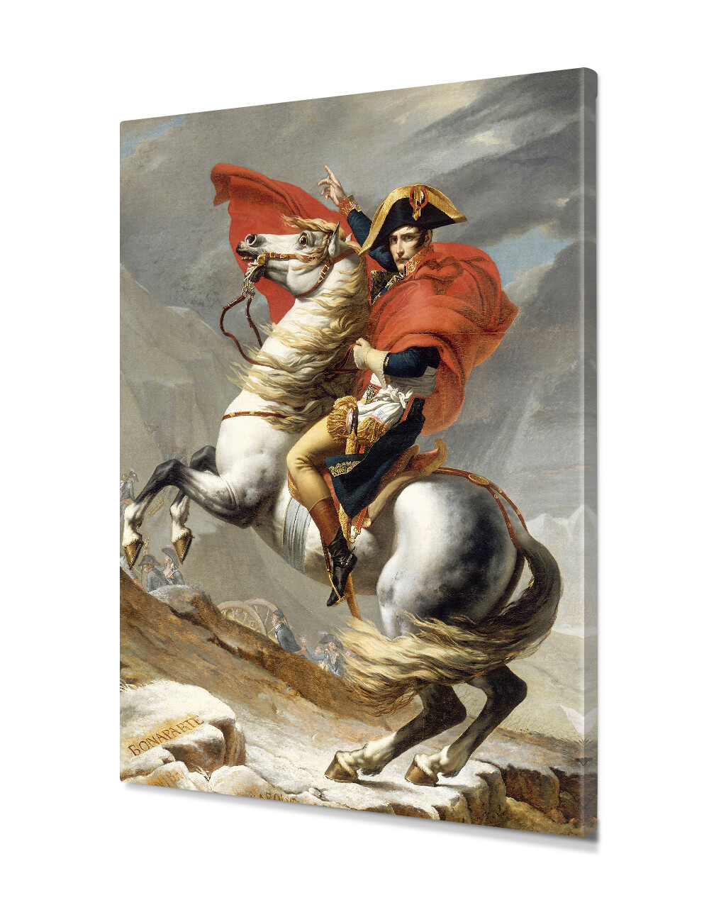 DECORARTS Napoleon Crossing The Alps by Louis David Canvas Art Print Home Decor