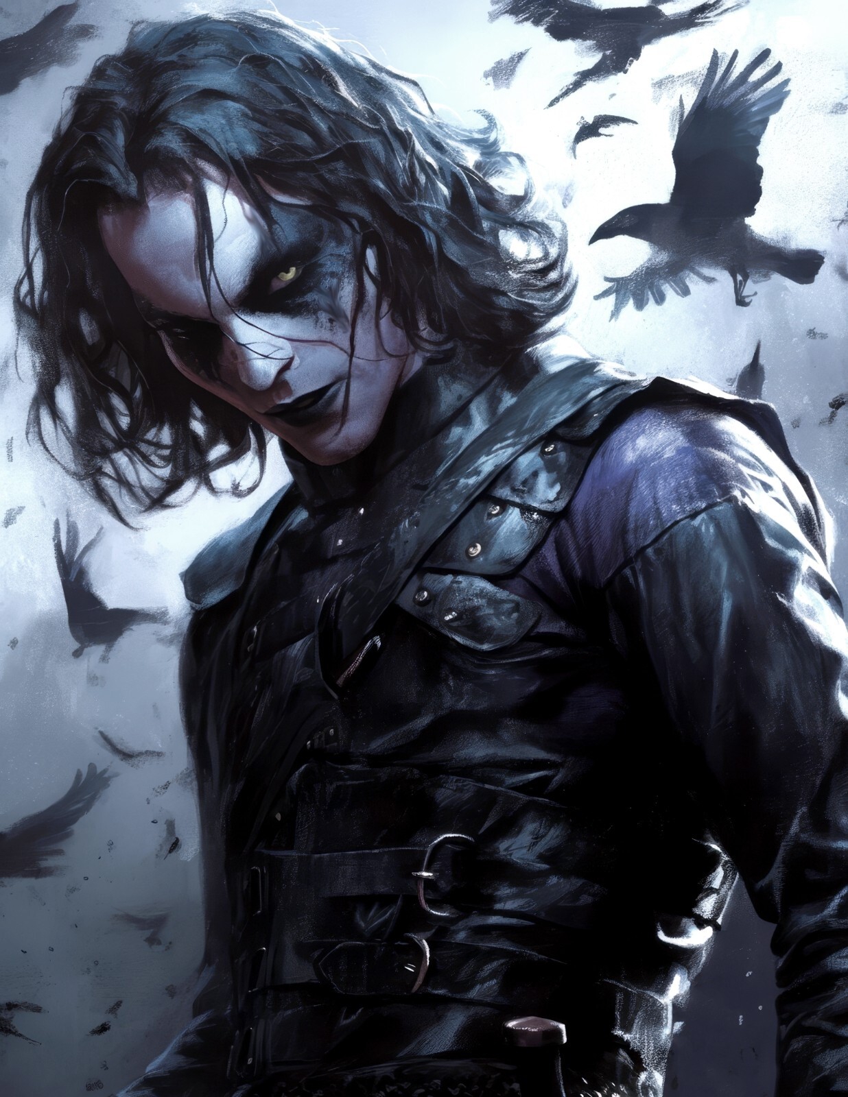 “The Crow” 8.5×11 Fine Art Print Limited to Only 20 Hand-Numbered Copies