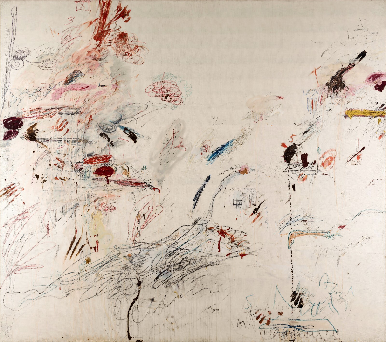 Cy Twombly: The Fall of Hyperion 22×30 Archival Quality Fine Art Print