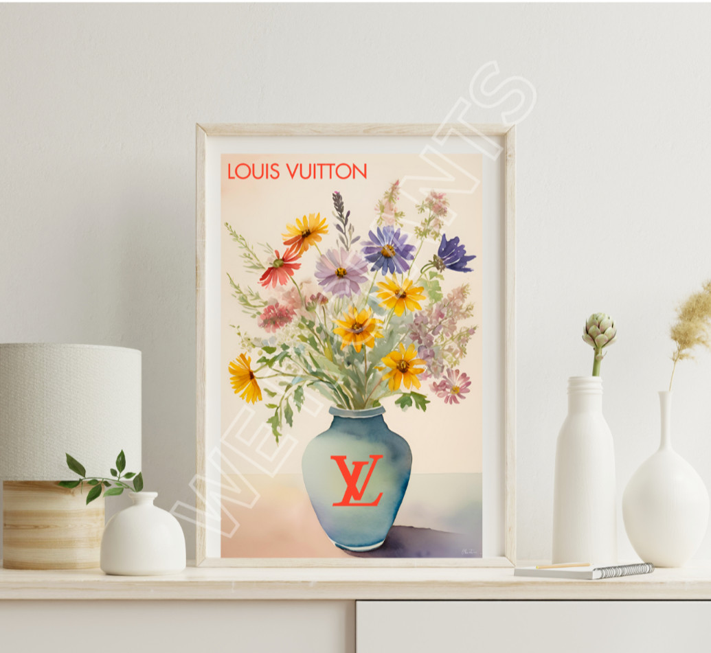 Louis Vuitton Flower 💐 11×17 Art Print