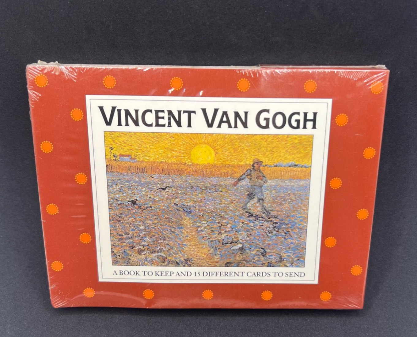 1991 Vincent Van Gogh Postbox Collection 15 Cards & Book Boxed Set New Sealed