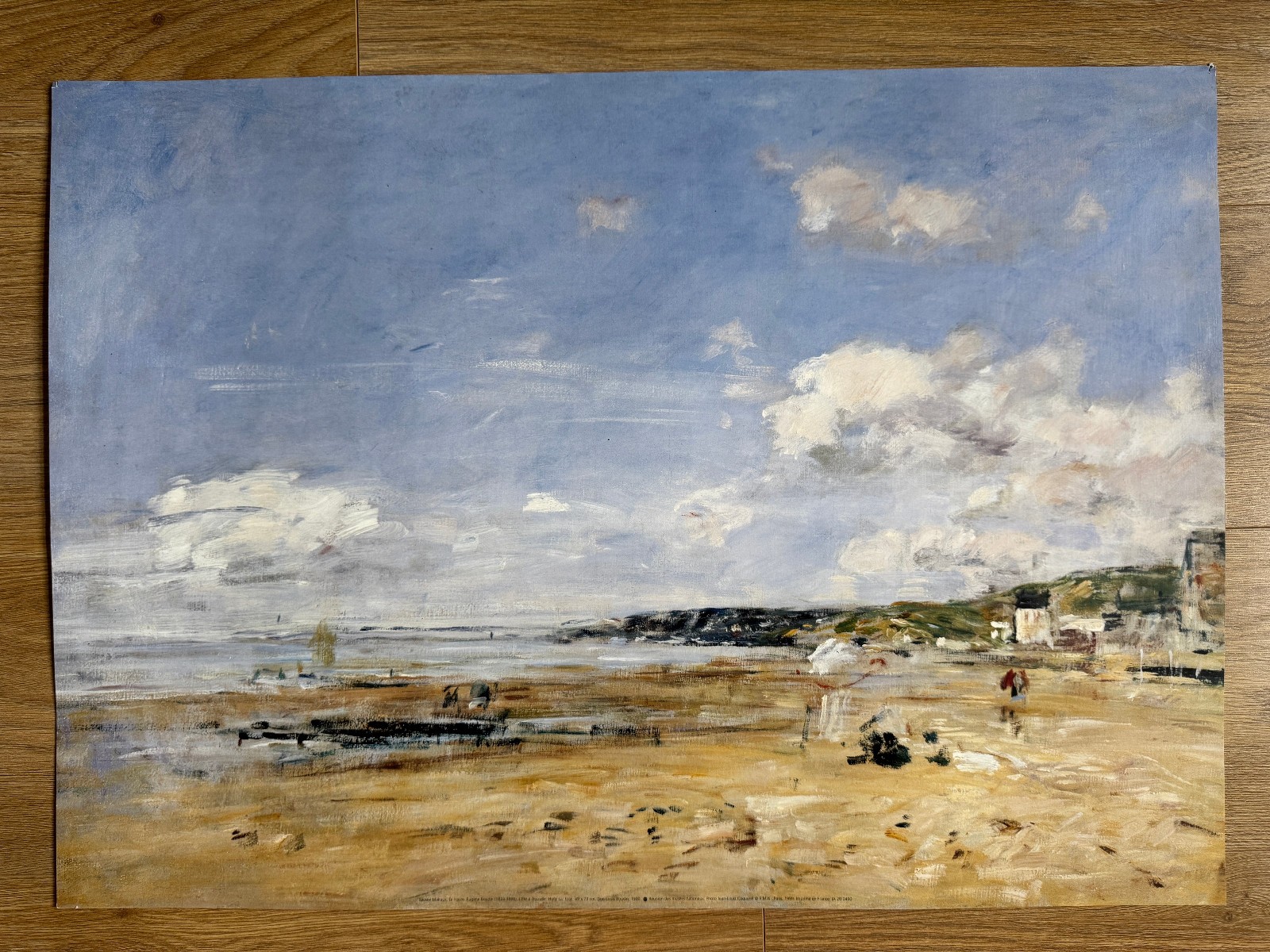 1999 Eugène Boudin ‘Summer at Trouville/L’été à Trouville’ fine art print/poster