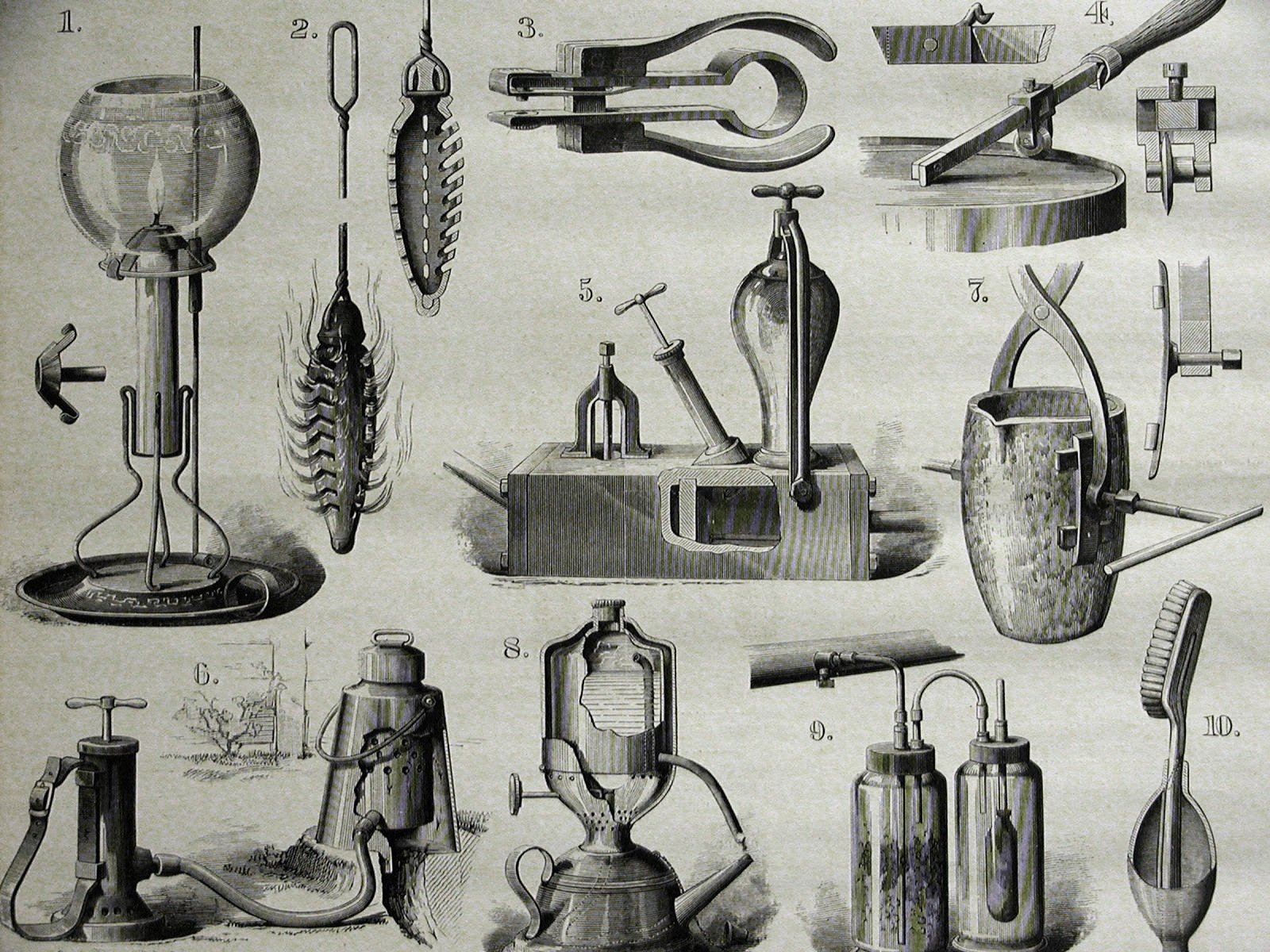 Inventions SCHROY SHERMAN SACHSE McKENZIE DEAN PALMER plus 1882 Art w Full Text