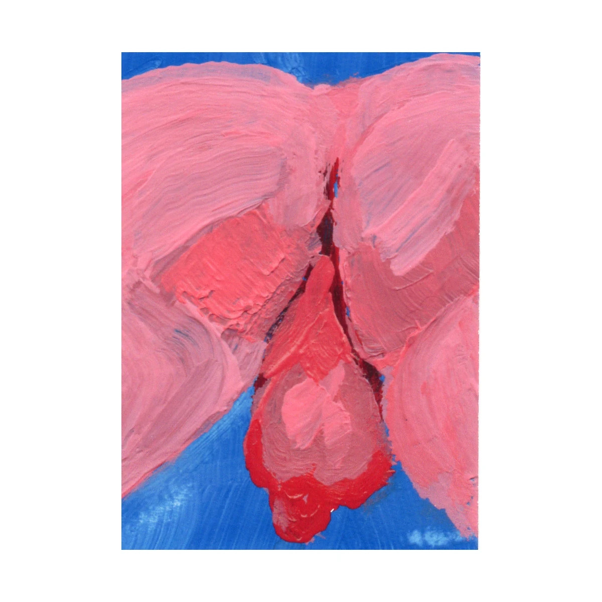 ACEO Art Print – Nude Male Gay Art – Miniature Fine Art Card by Gwyllz – 3.5×2.5