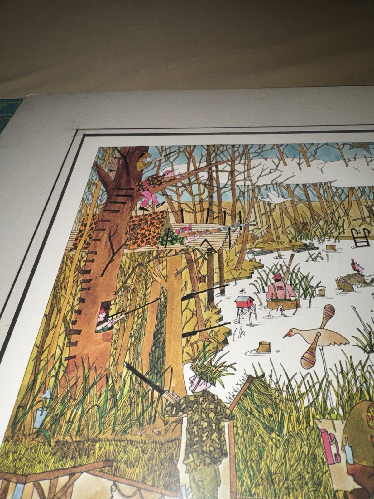 Bruce Johnson “Basic Duck Hunting Techniques” limited edition print