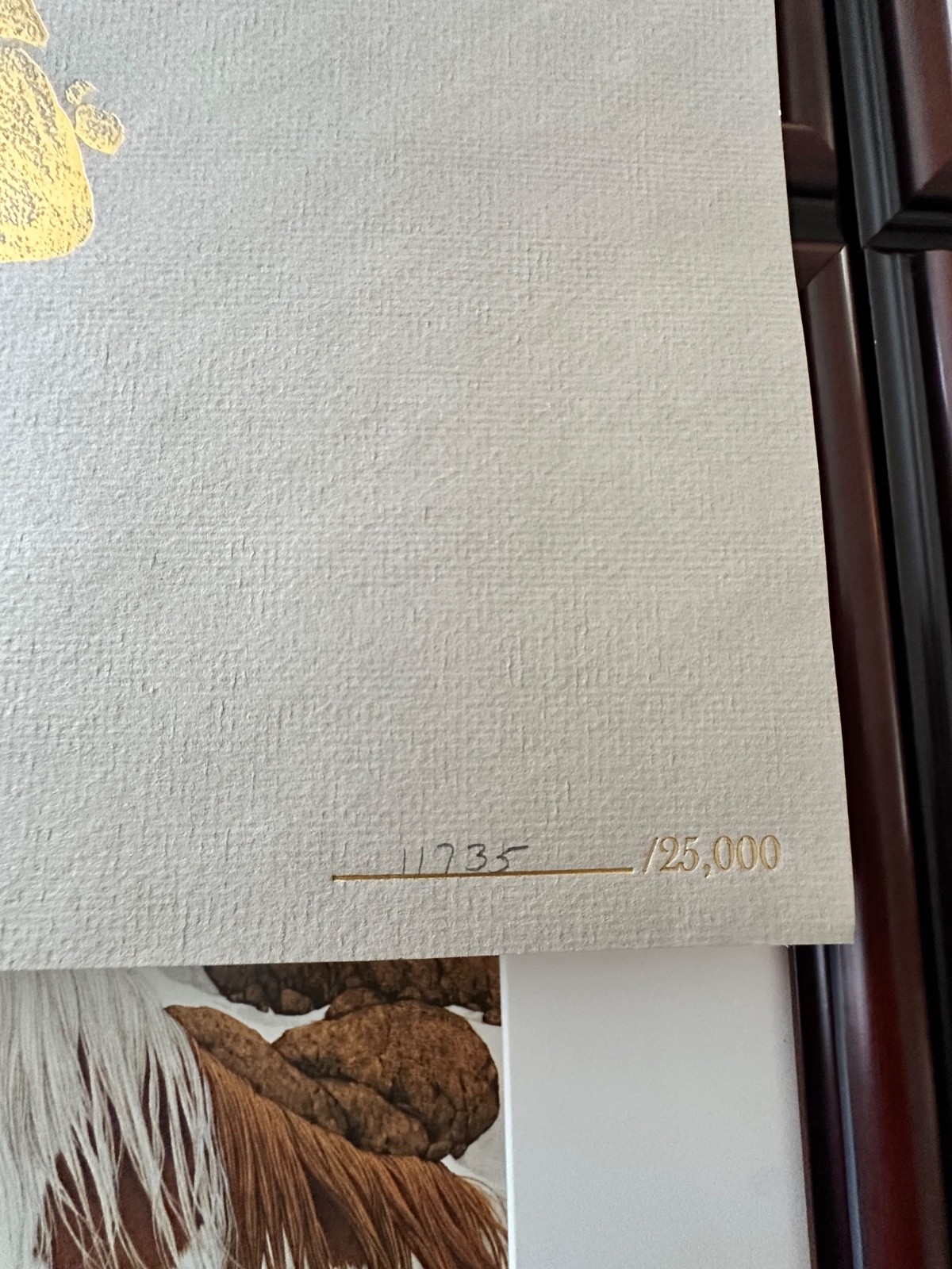 Bev Doolittle “Hide and Seek” Framed & 6 print signed & numbered