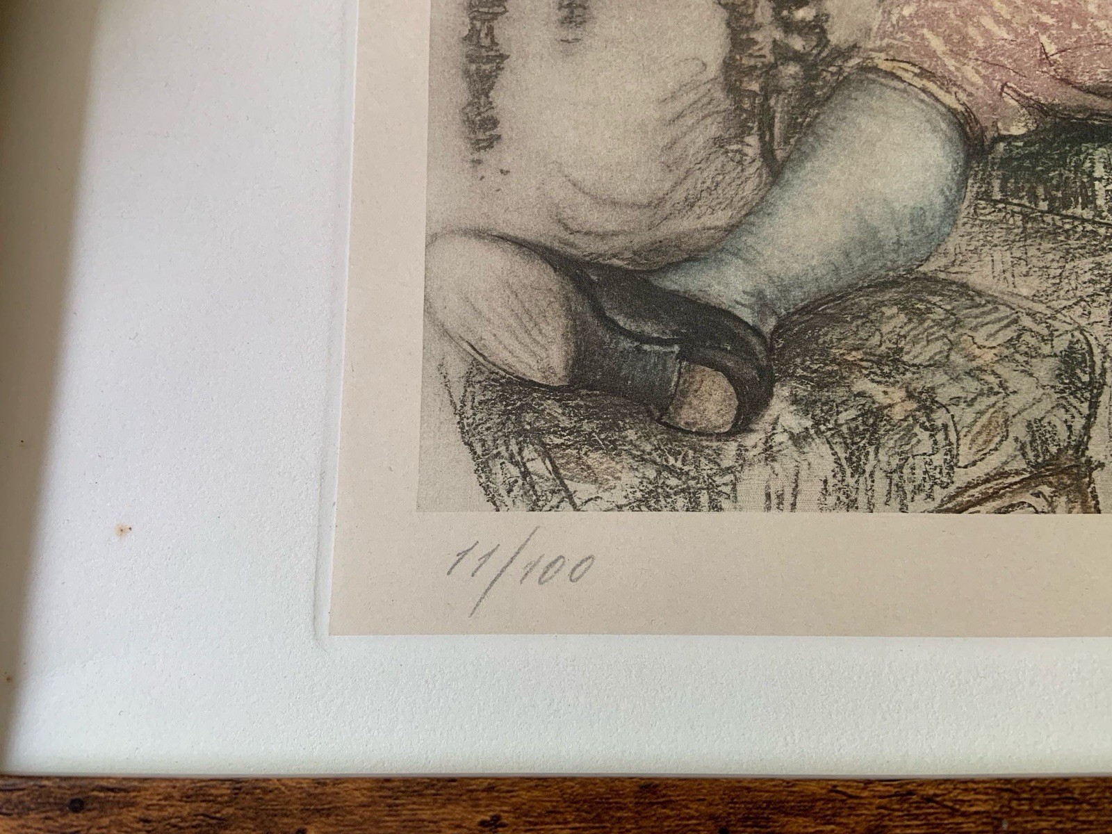 Josef Engelhart Cessesionist Signed Limited Edition Print Colour 11/100 Vienna