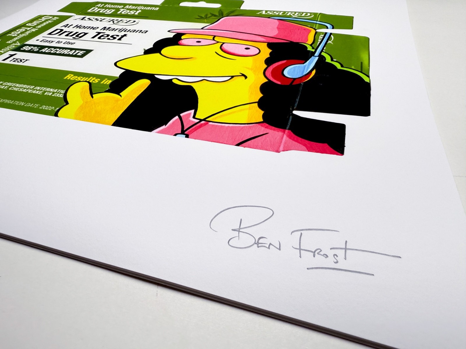 Ben Frost Drug Weed Test Oversized Edition – FULL SET!! 8 PRINTS #1 GRAIL LOT!!