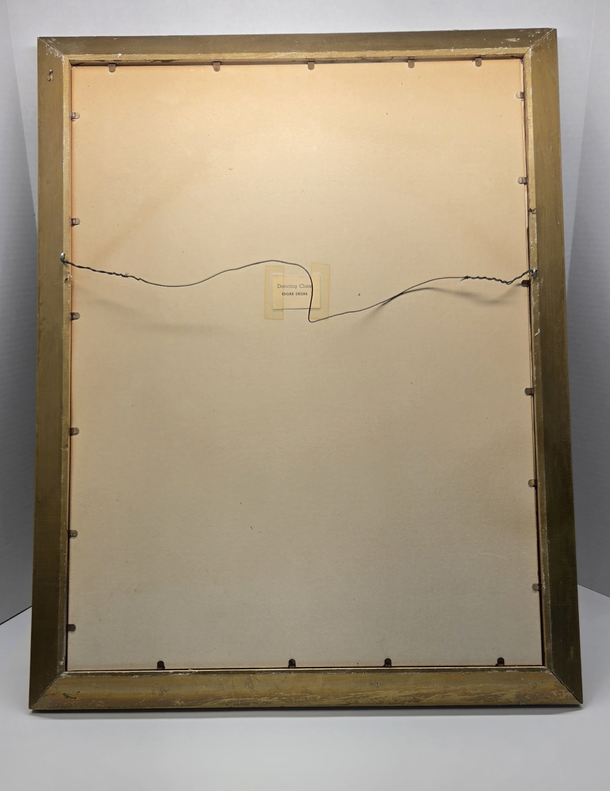 Vintage Edgar Degas Framed Dance Class Art Print French Impressionism 18×24