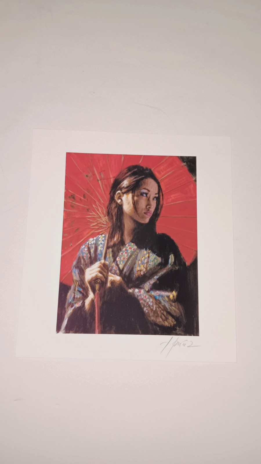 Fabian Perez II 7″ x 9.5″ Art Estate Sale find!