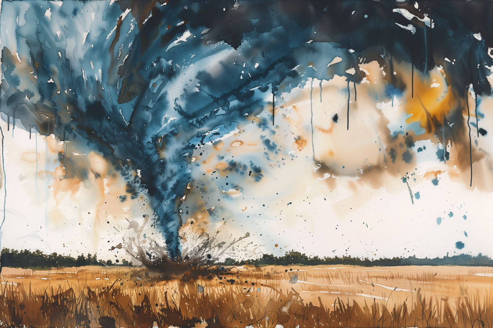 TORNADO Top Quality Art Print Avail. 8X10″ or 11X17″ AMERICA MIDWEST USA STORM